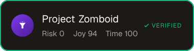 Project Zomboid — Sifter score