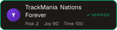TrackMania Nations Forever — Sifter score