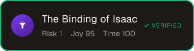 The Binding of Isaac — Sifter score