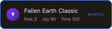 Fallen Earth Classic — Sifter score