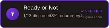 Ready or Not — Sifter score