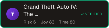 Grand Theft Auto IV: The Complete Edition — Sifter score