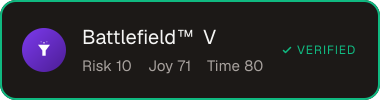 Battlefield™ V — Sifter score