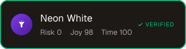Neon White — Sifter score