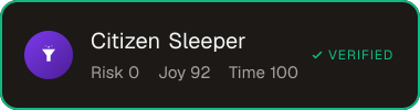 Citizen Sleeper — Sifter score
