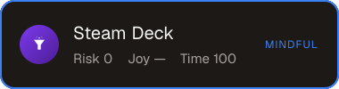 Steam Deck — Sifter score