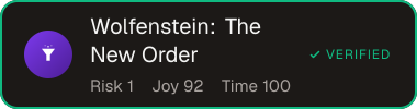 Wolfenstein: The New Order — Sifter score