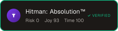 Hitman: Absolution™ — Sifter score
