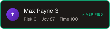 Max Payne 3 — Sifter score