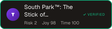 South Park™: The Stick of Truth™ — Sifter score
