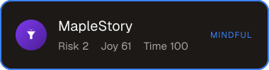 MapleStory — Sifter score