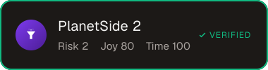 PlanetSide 2 — Sifter score