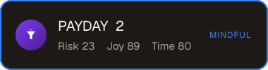 PAYDAY 2 — Sifter score