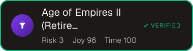Age of Empires II (Retired) — Sifter score