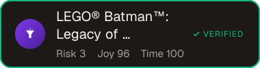 LEGO® Batman™: Legacy of the Dark Knight — Sifter score
