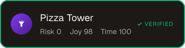 Pizza Tower — Sifter score