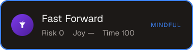 Fast Forward — Sifter score