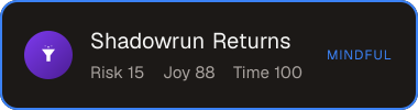 Shadowrun Returns — Sifter score