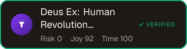 Deus Ex: Human Revolution - Director's Cut — Sifter score