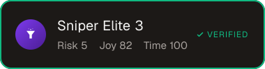 Sniper Elite 3 — Sifter score