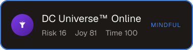 DC Universe™ Online — Sifter score