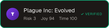 Plague Inc: Evolved — Sifter score