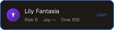 Lily Fantasia — Sifter score