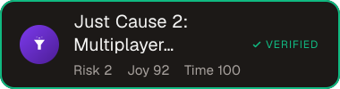 Just Cause 2: Multiplayer Mod — Sifter score