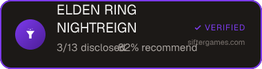 ELDEN RING NIGHTREIGN — Sifter score