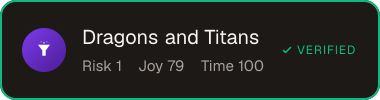 Dragons and Titans — Sifter score