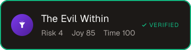 The Evil Within — Sifter score