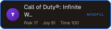 Call of Duty®: Infinite Warfare — Sifter score