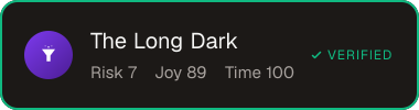 The Long Dark — Sifter score