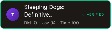 Sleeping Dogs: Definitive Edition — Sifter score