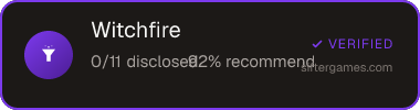 Witchfire — Sifter score