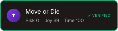 Move or Die — Sifter score