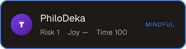 PhiloDeka — Sifter score