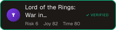 Lord of the Rings: War in the North — Sifter score