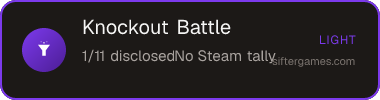 Knockout Battle — Sifter score