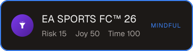 EA SPORTS FC™ 26 — Sifter score