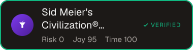 Sid Meier's Civilization® IV — Sifter score
