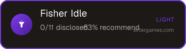 Fisher Idle — Sifter score