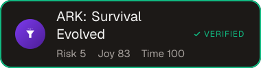 ARK: Survival Evolved — Sifter score