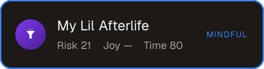 My Lil Afterlife — Sifter score