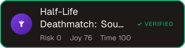 Half-Life Deathmatch: Source — Sifter score