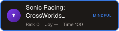 Sonic Racing: CrossWorlds - Teenage Mutant Ninja Turtles Pack — Sifter score