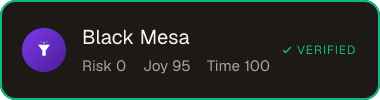 Black Mesa — Sifter score