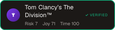 Tom Clancy’s The Division™ — Sifter score