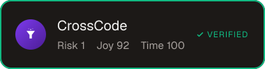 CrossCode — Sifter score