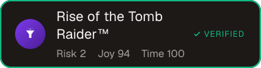 Rise of the Tomb Raider™ — Sifter score